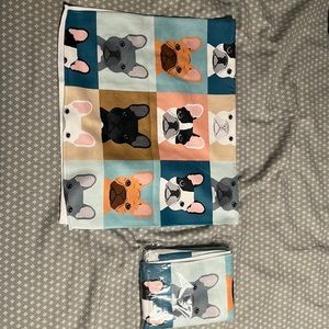 French Bulldog Decorative Towels